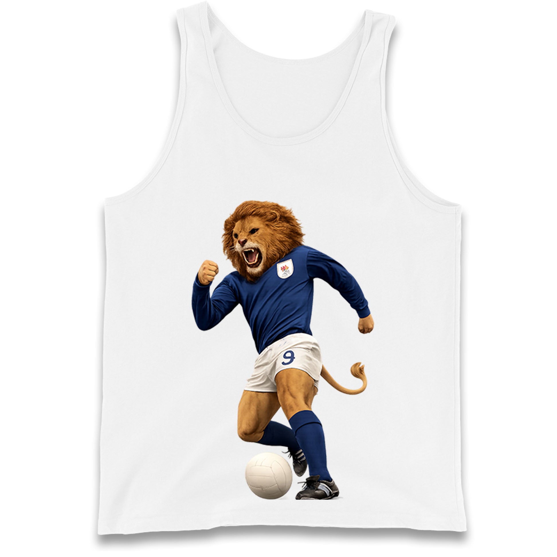 Retro Millwall FC Tank Top