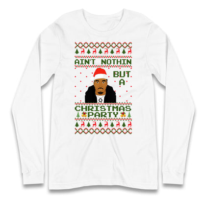 tupac shakur christmas long sleeve t shirt