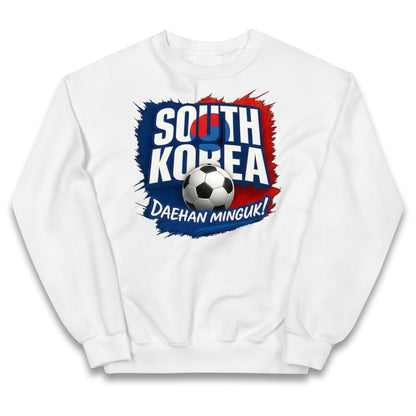 South Korea Football Kids Jumper