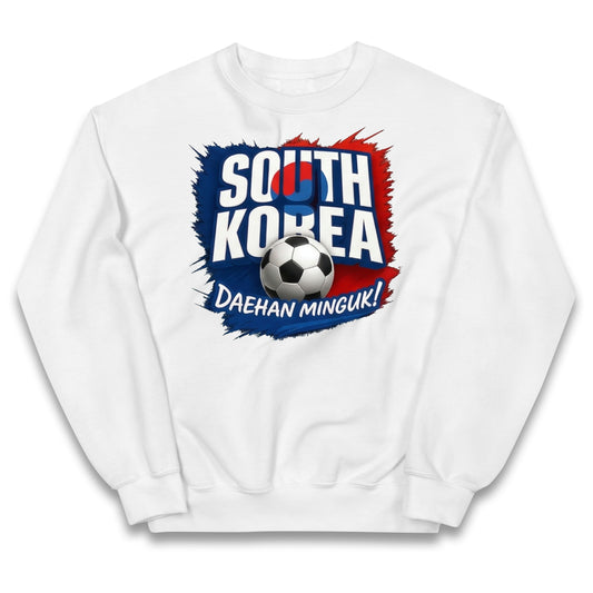 South Korea Football Kids Jumper