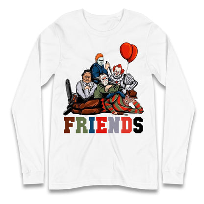 Horror Vintage Characters Friends Halloween T Shirt
