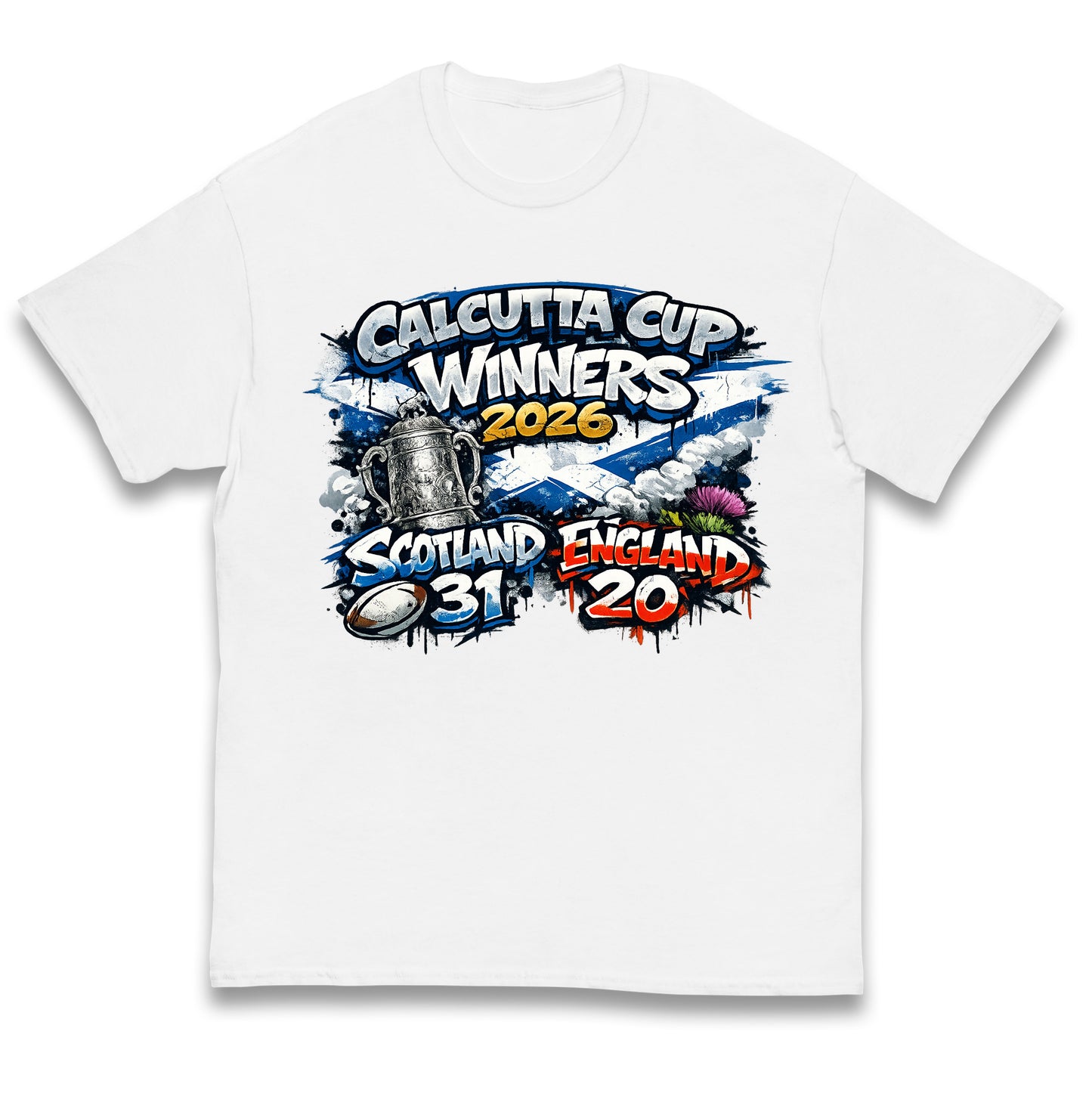 Scotland Calcutta Cup Winners 2026 Kids T Shirt