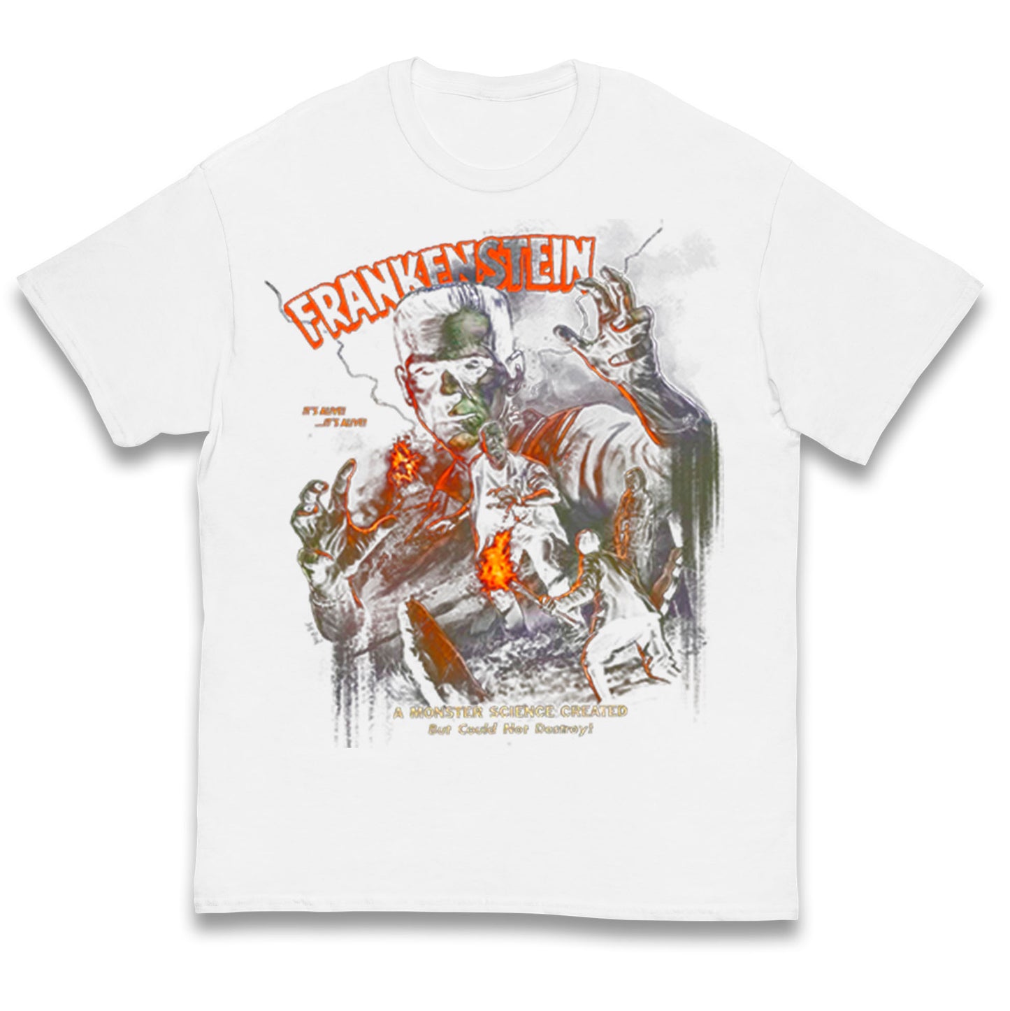 Frankenstein It's Alive Kids T Shirt
