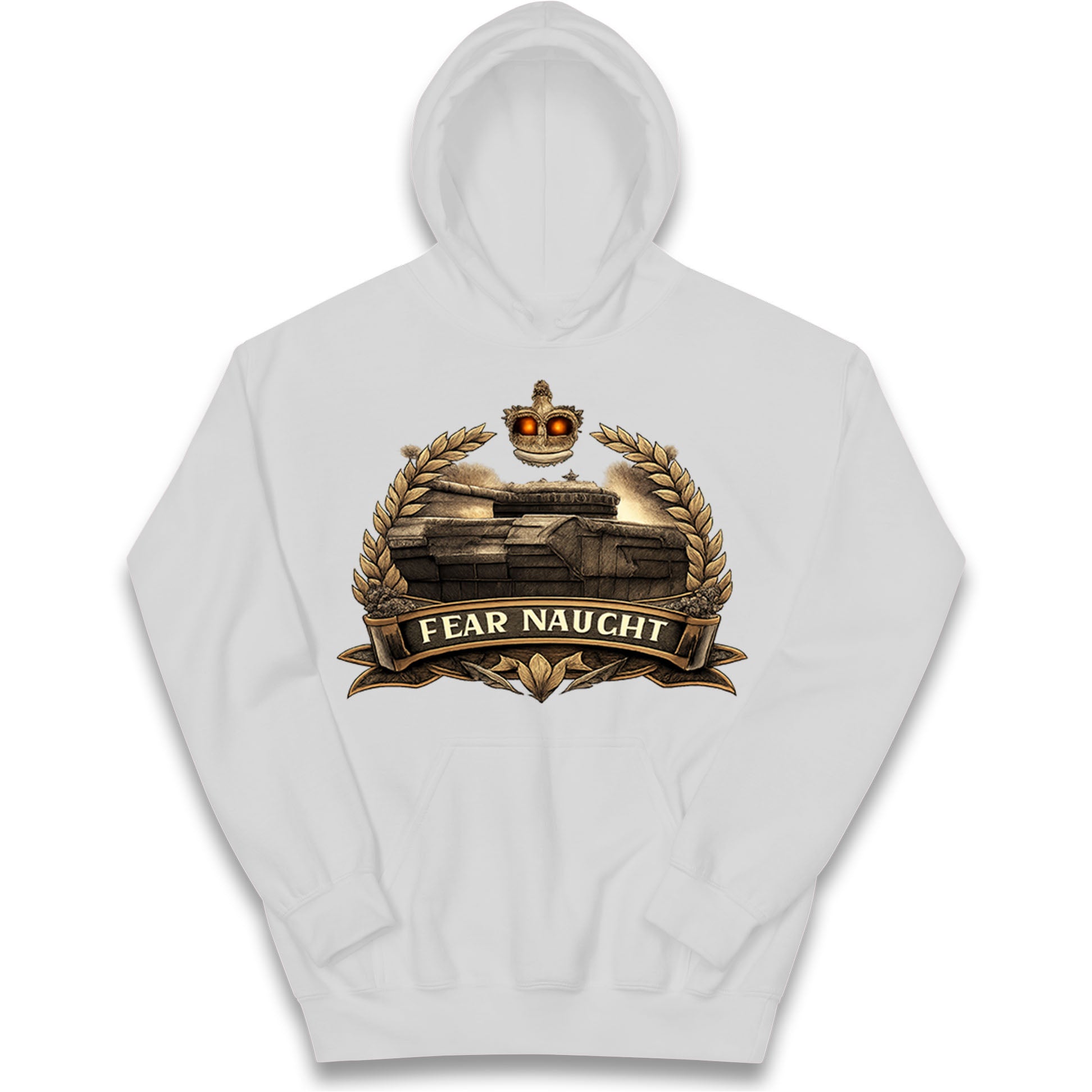 Fear Naught Royal Tank Regiment Kids Hoodie