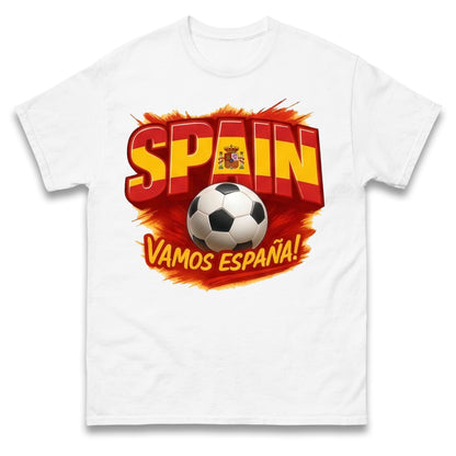 Spain Retro World Cup T Shirt
