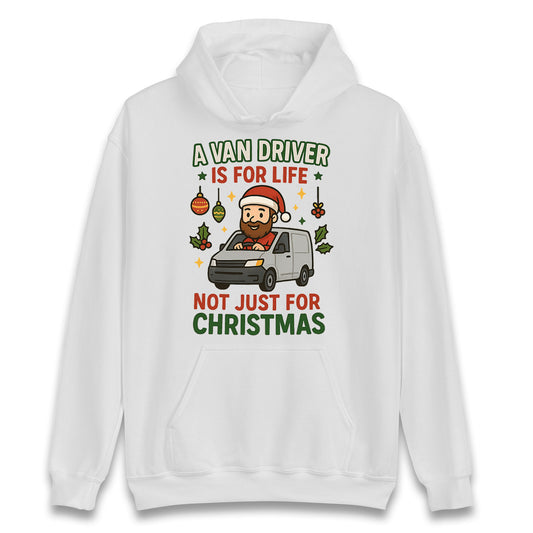 Van Driver Christmas Hoodie