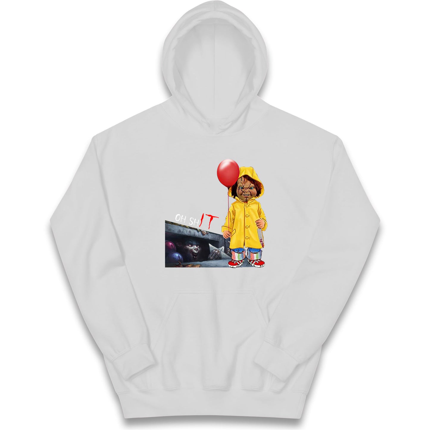Chucky Doll Horror Halloween Kids Hoodie