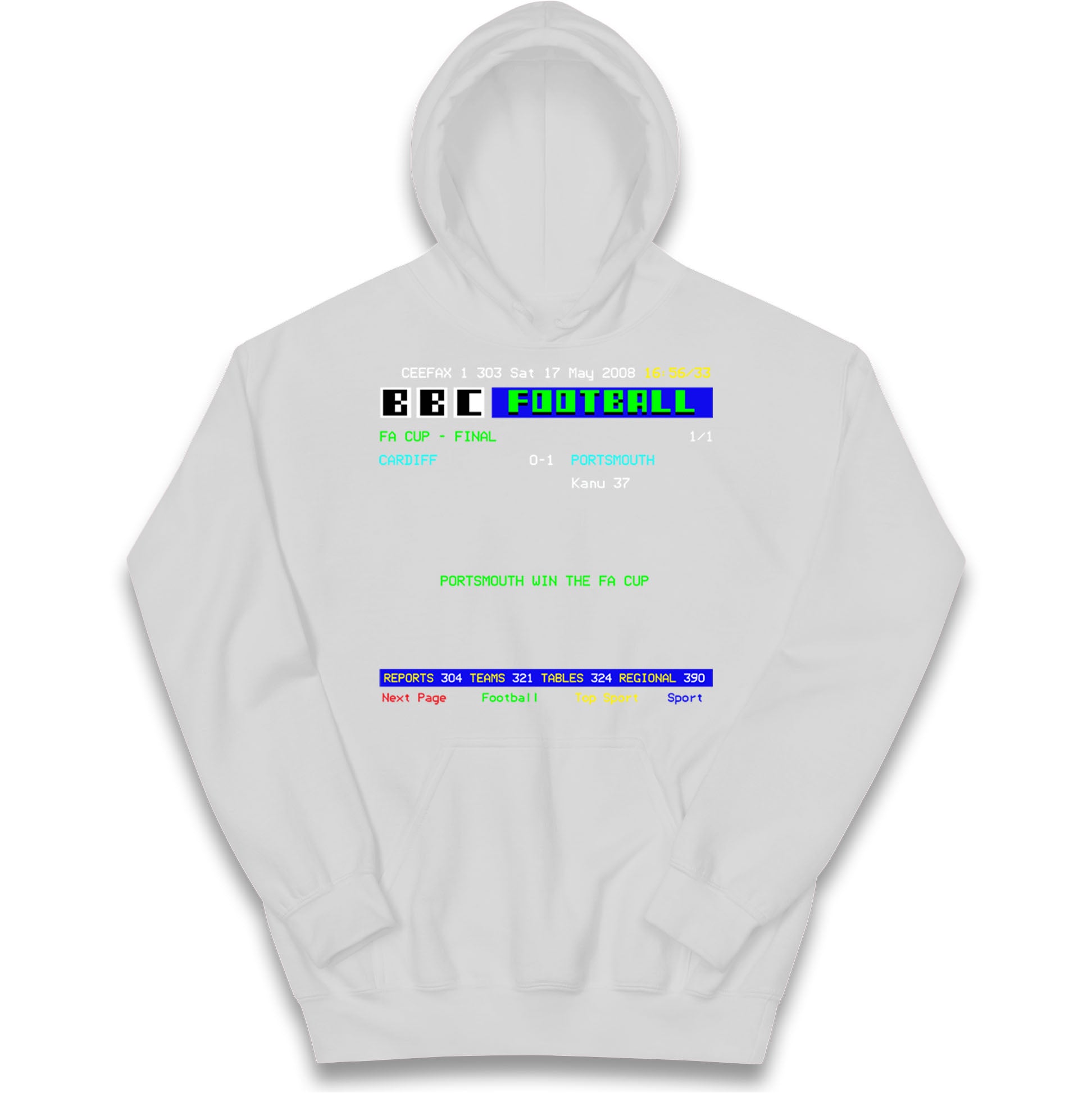 Portsmouth FA Cup Winners 2008 Kids Hoodie