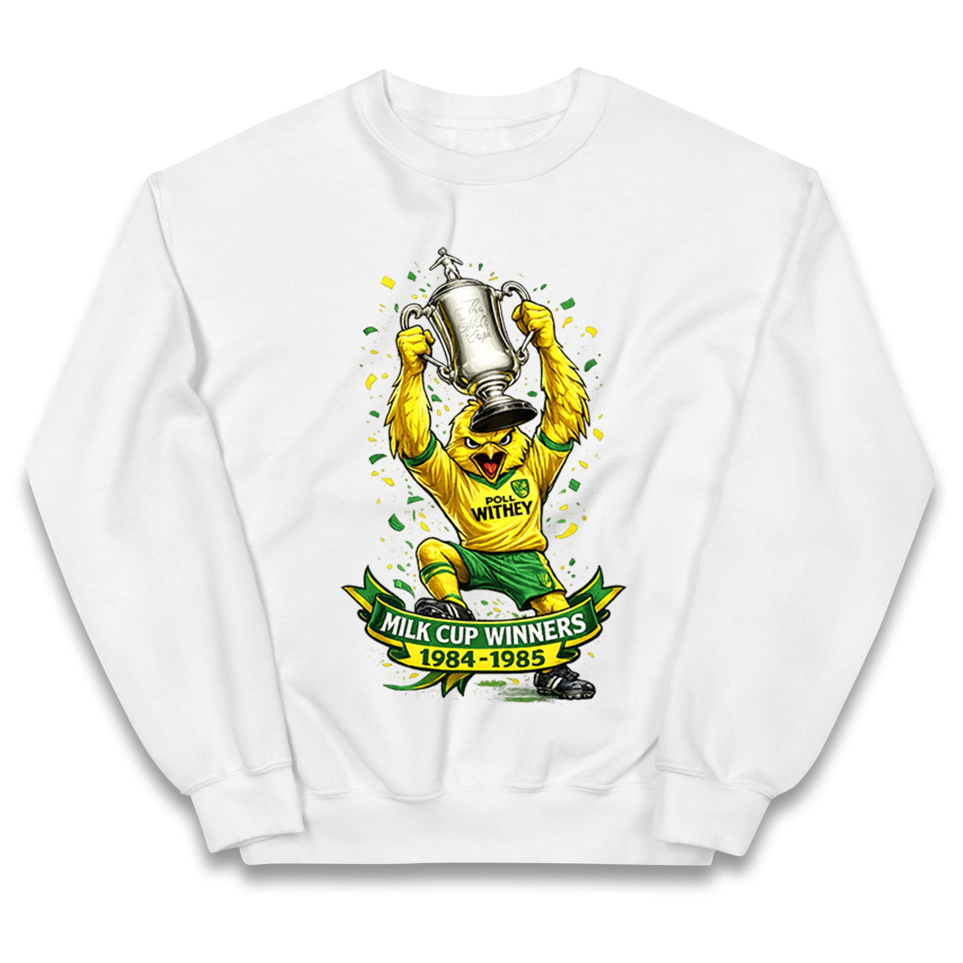 Norwich City Milk Cup Winners Kids Jumper