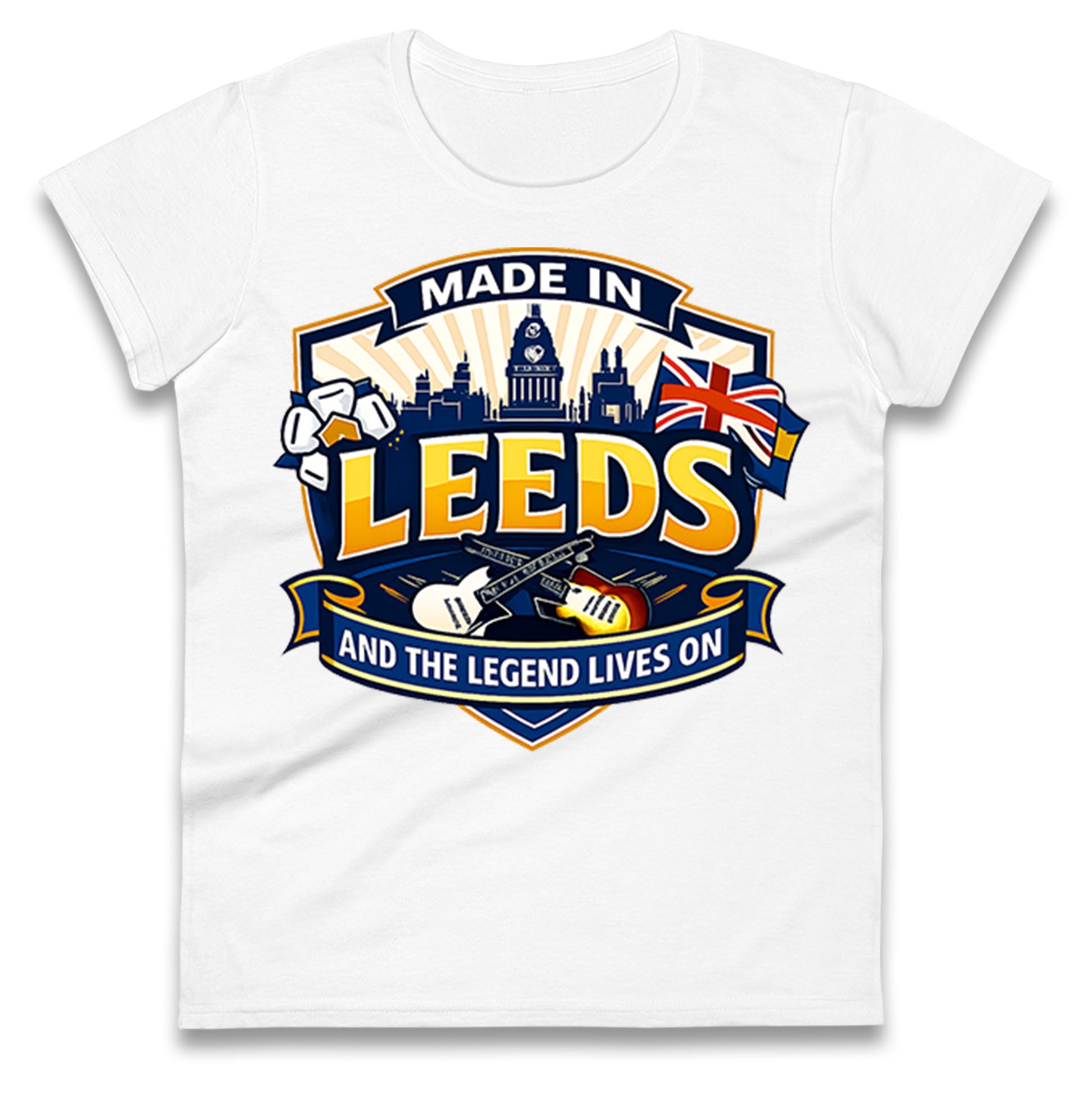 Made In Leeds Ladies T Shirt