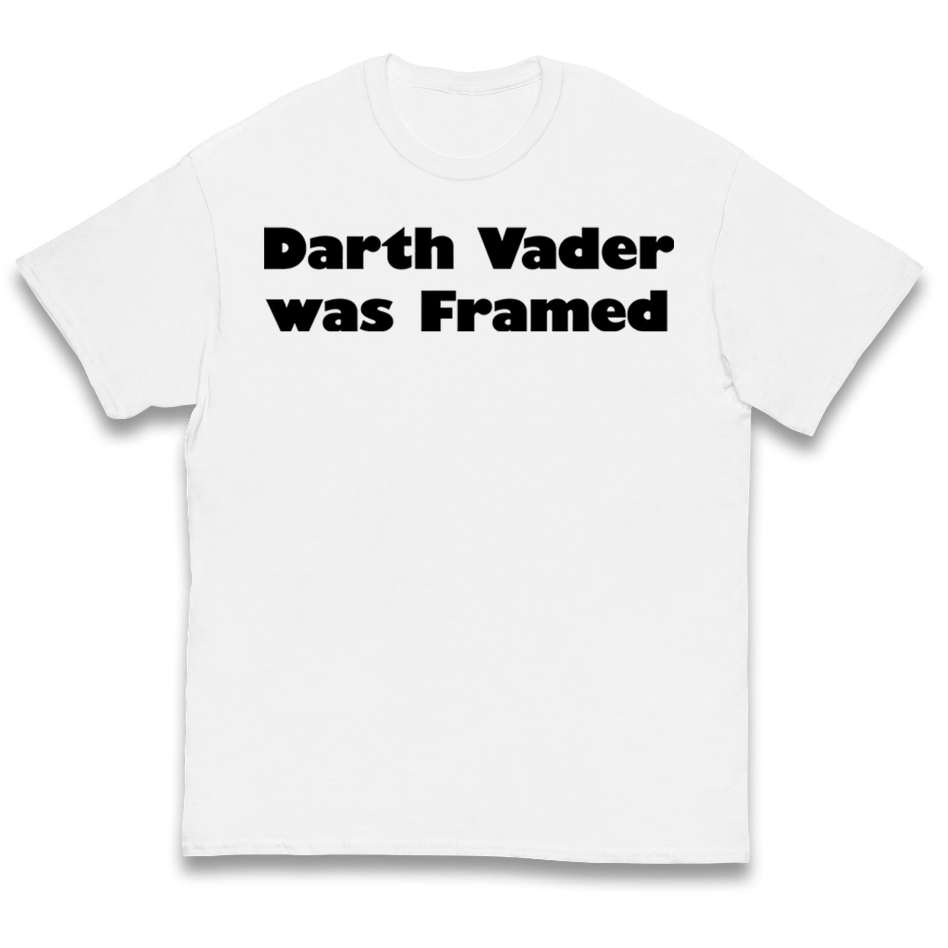 Darth Vader Was Framed 2004 Kids T Shirt