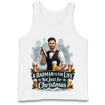 Barman Christmas Tank Top
