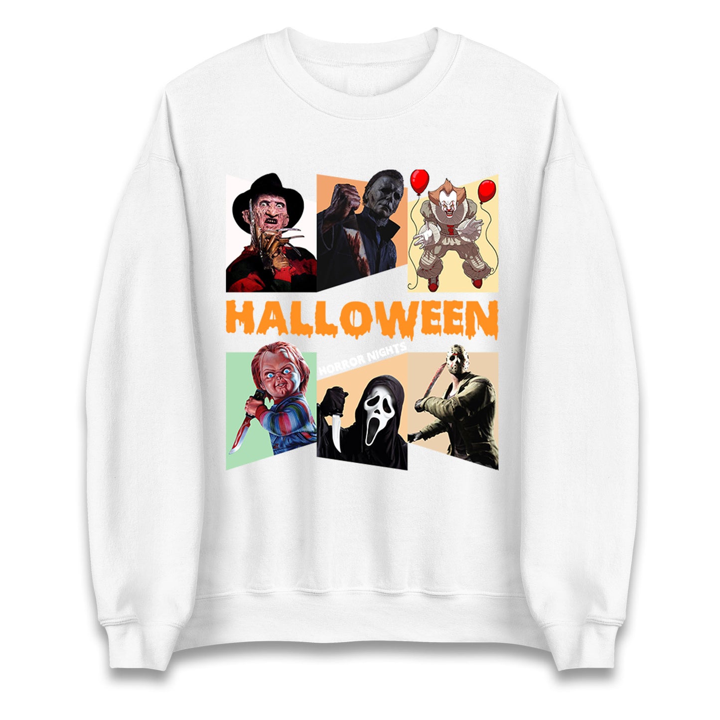 Horror Characters Halloween Horror Nights Unisex Sweatshirt