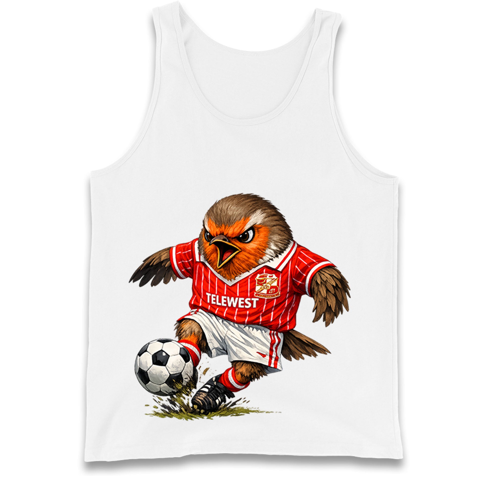 Classic Swindon Town Football Tank Top