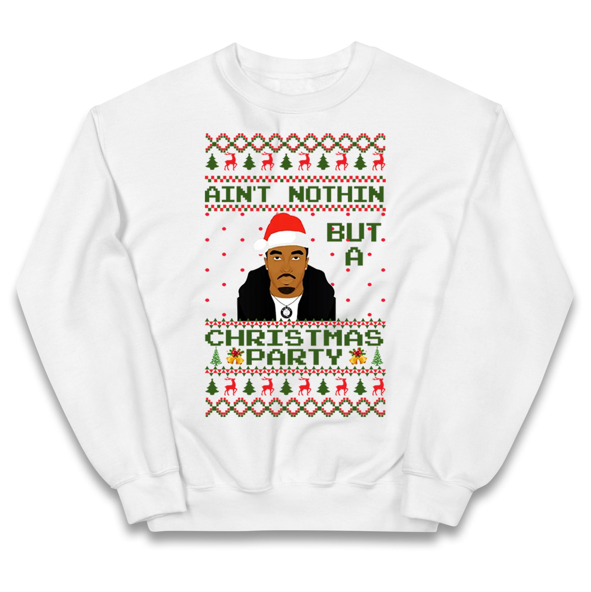 tupac shakur christmas jumper
