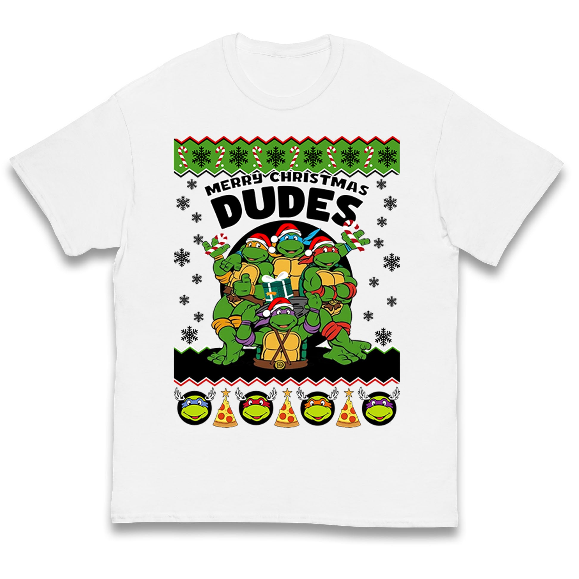 Ninja Turtles Christmas Kids T Shirt