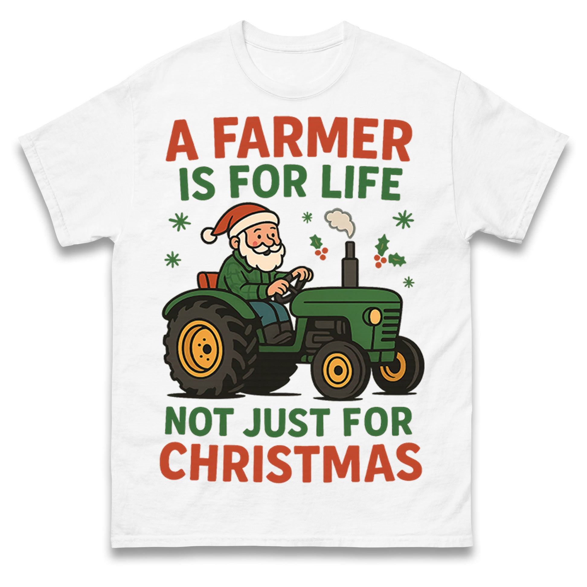 Farmer Christmas T Shirt