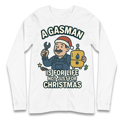 Gasman Christmas Longsleeve T Shirt