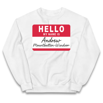 Andrew Mountbatten Windsor Kids Jumper