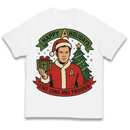 Star Trek Christmas Kids T Shirt