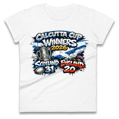 Scotland Calcutta Cup Winners 2026 Ladies Shirt