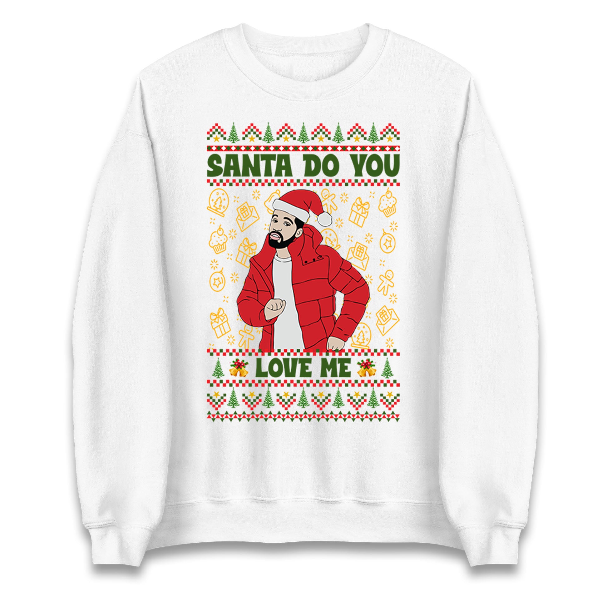 drake christmas sweatshirt