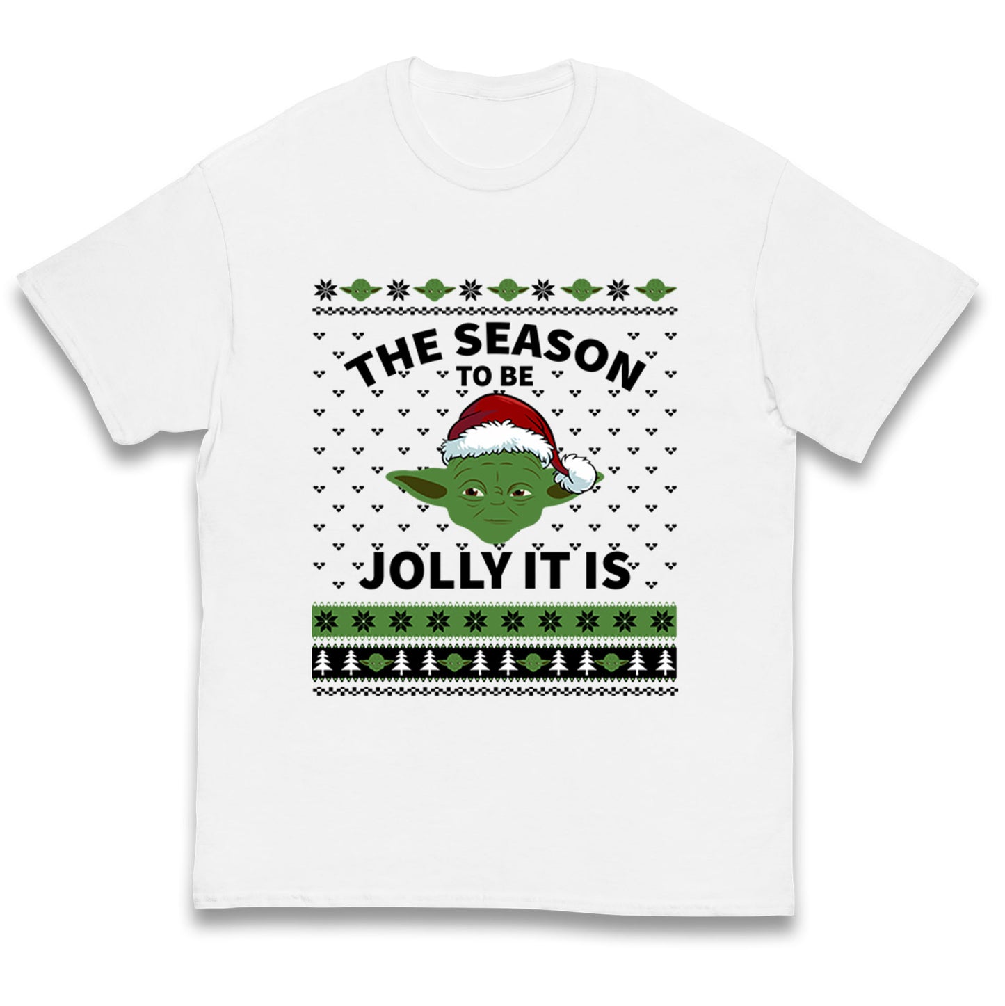 Yoda Christmas Kids T Shirt