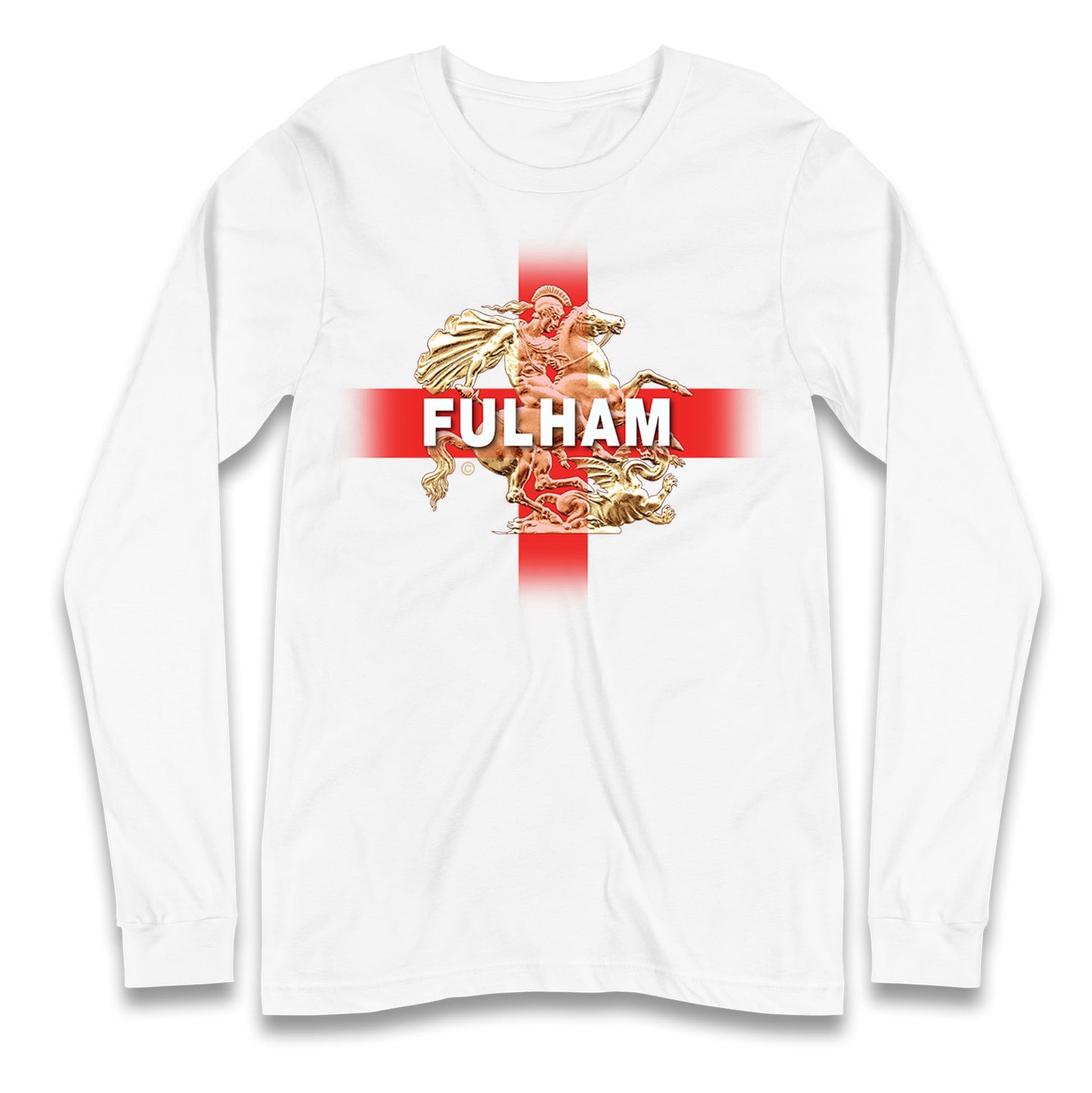 Fulham St George & The Dragon Long Sleeve T Shirt