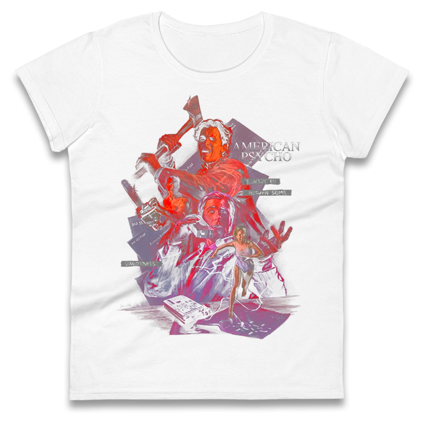American Psycho Ladies T Shirt