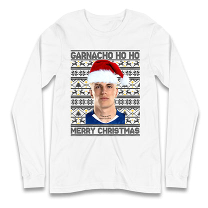 Garnacho Christmas Longsleeve T Shirt