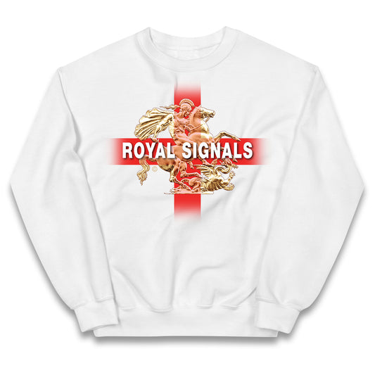 Royal Signals St George and The Dragon Kids Jumper