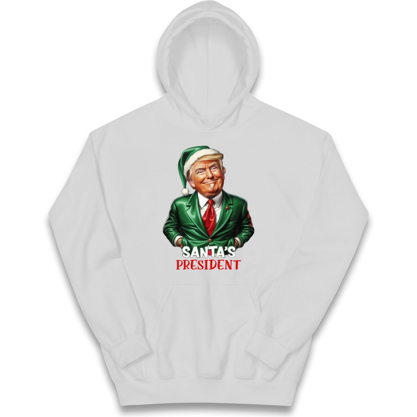 Donald Trump Christmas Kids Hoodie