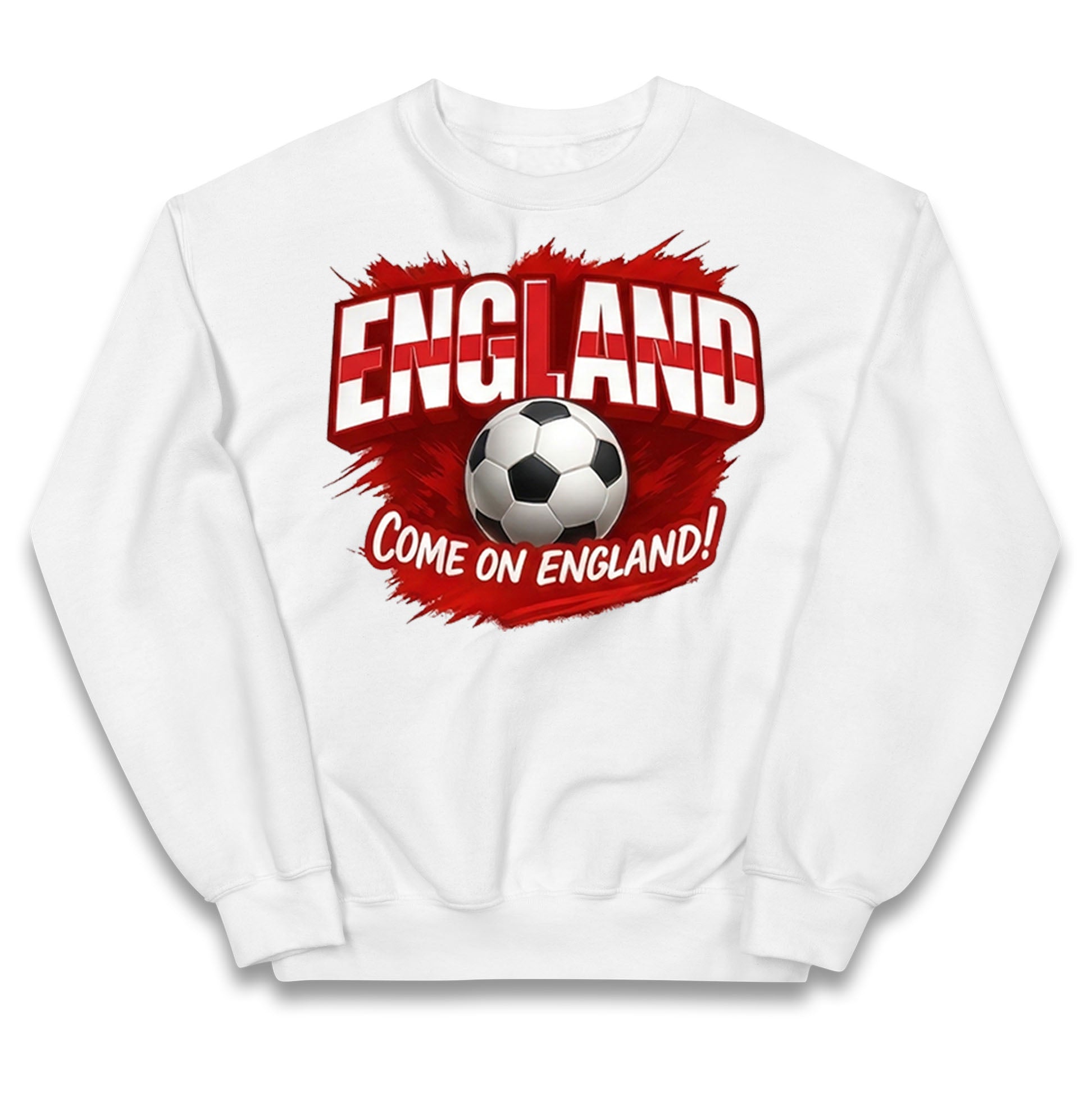 England Retro World Cup Kids Jumper