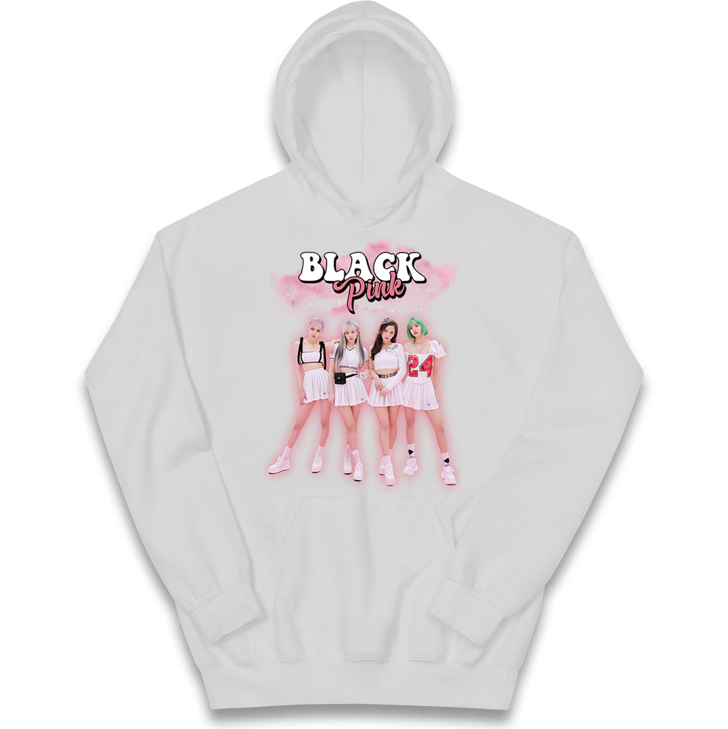 Blackpink K Pop Idol Band Kids Hoodie