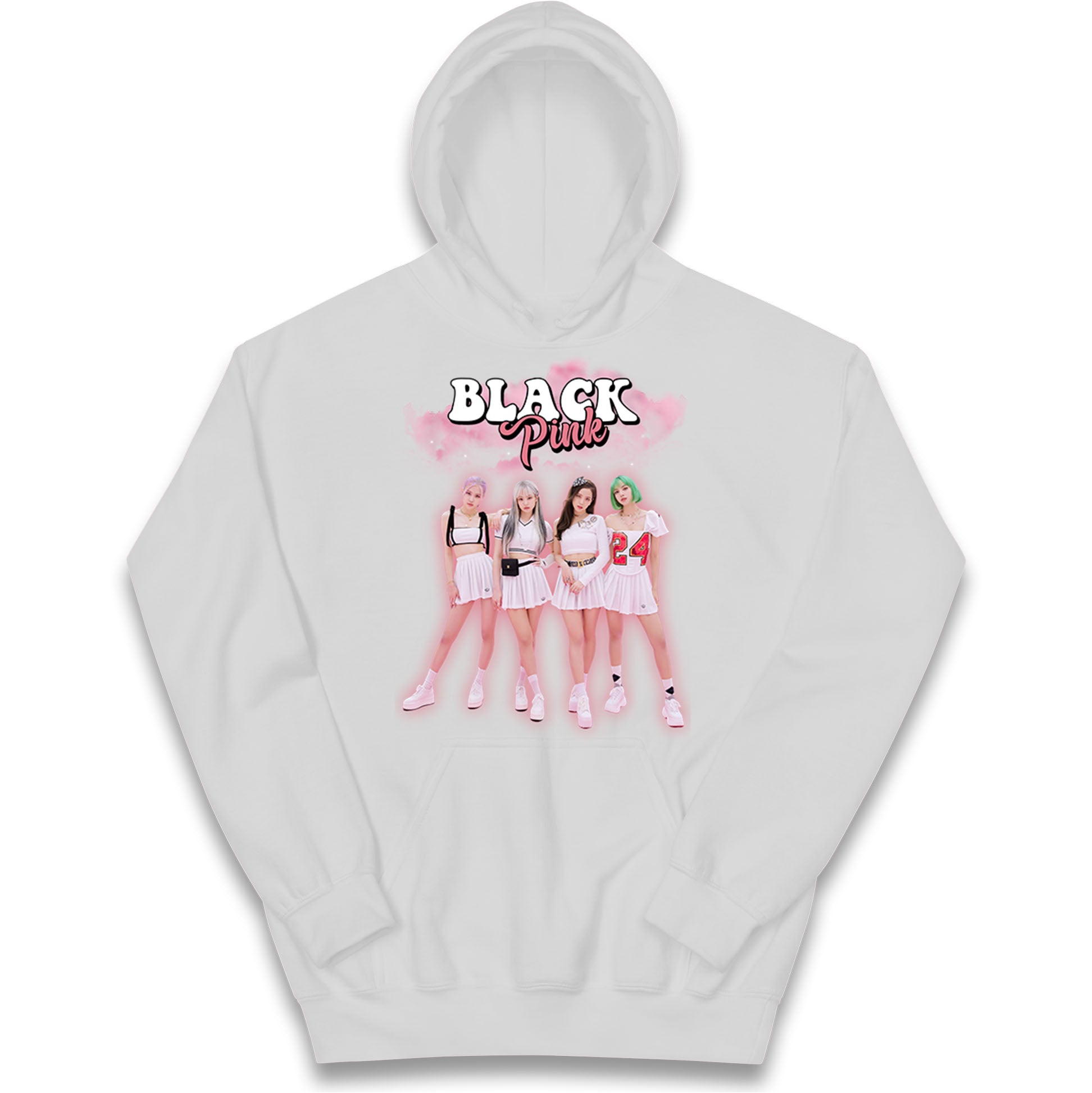 Blackpink K Pop Idol Band Kids Hoodie