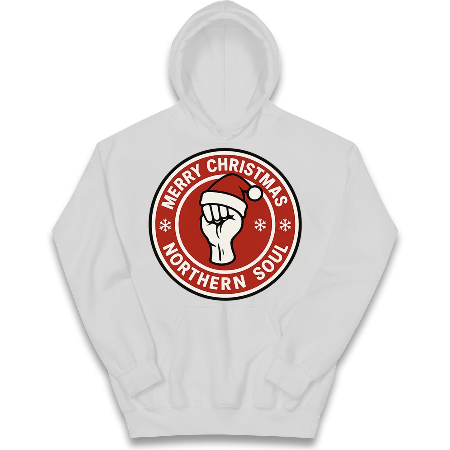 Merry Christmas Northern Soul Kids Hoodie