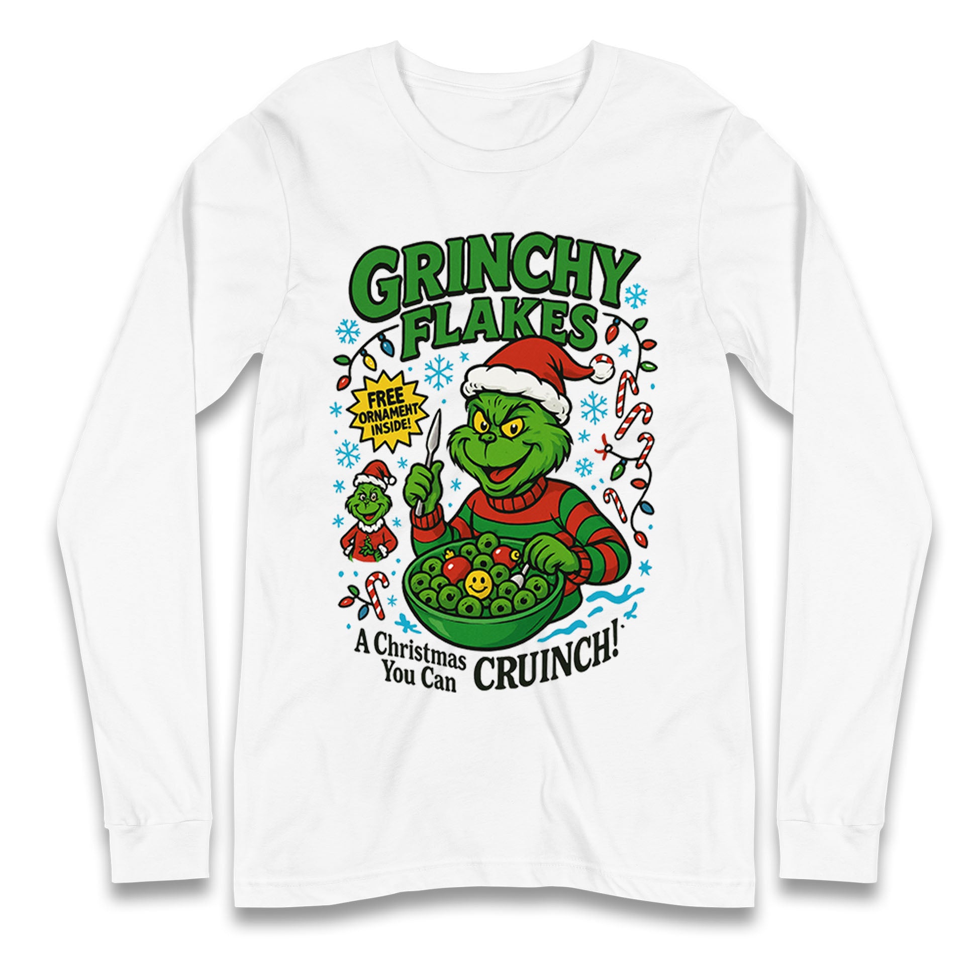 Grinch Christmas Longsleeve T Shirt