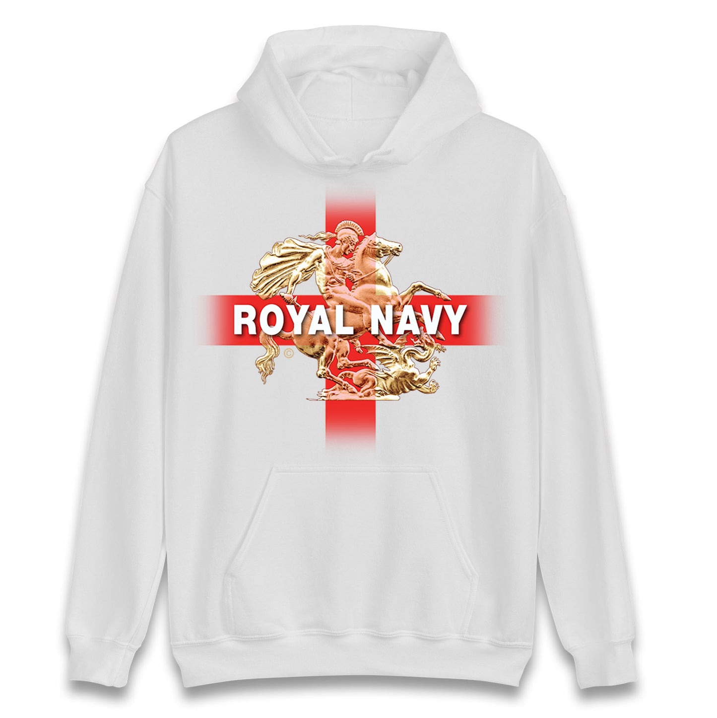 Royal Navy St George and The Dragon Unisex Hoodie