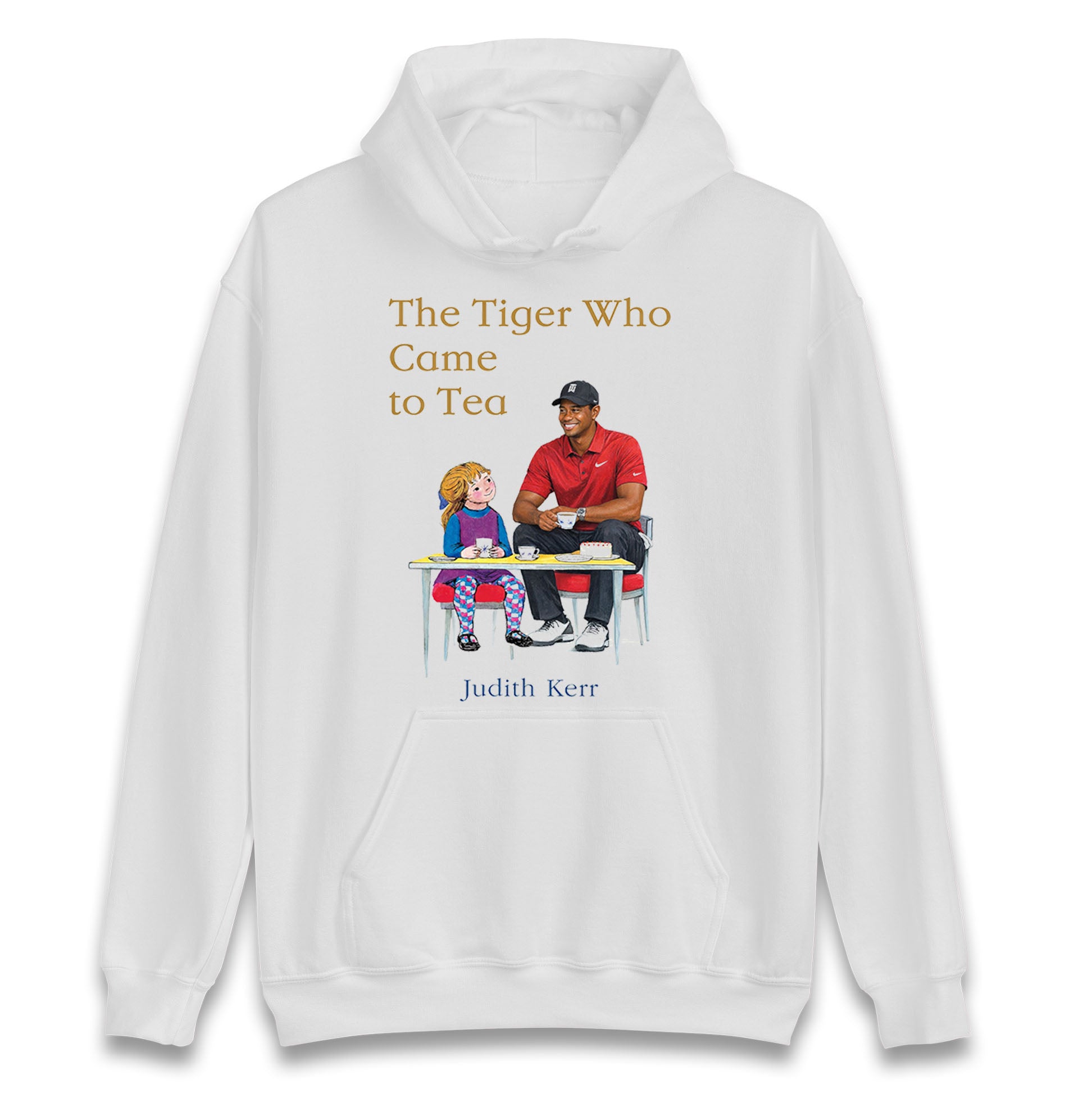 Tiger Woods The Tiger Who Came To Tea Golf Hoodie
