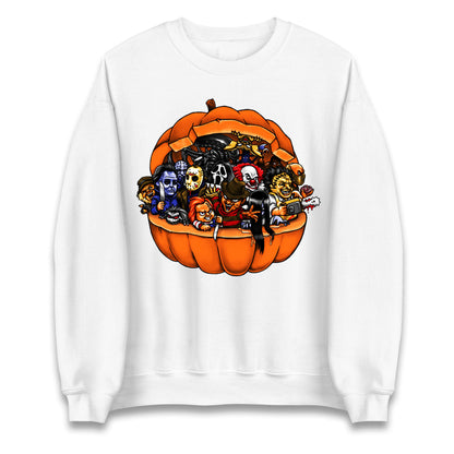 Super Villains Horror Friends Halloween Sweatshirt