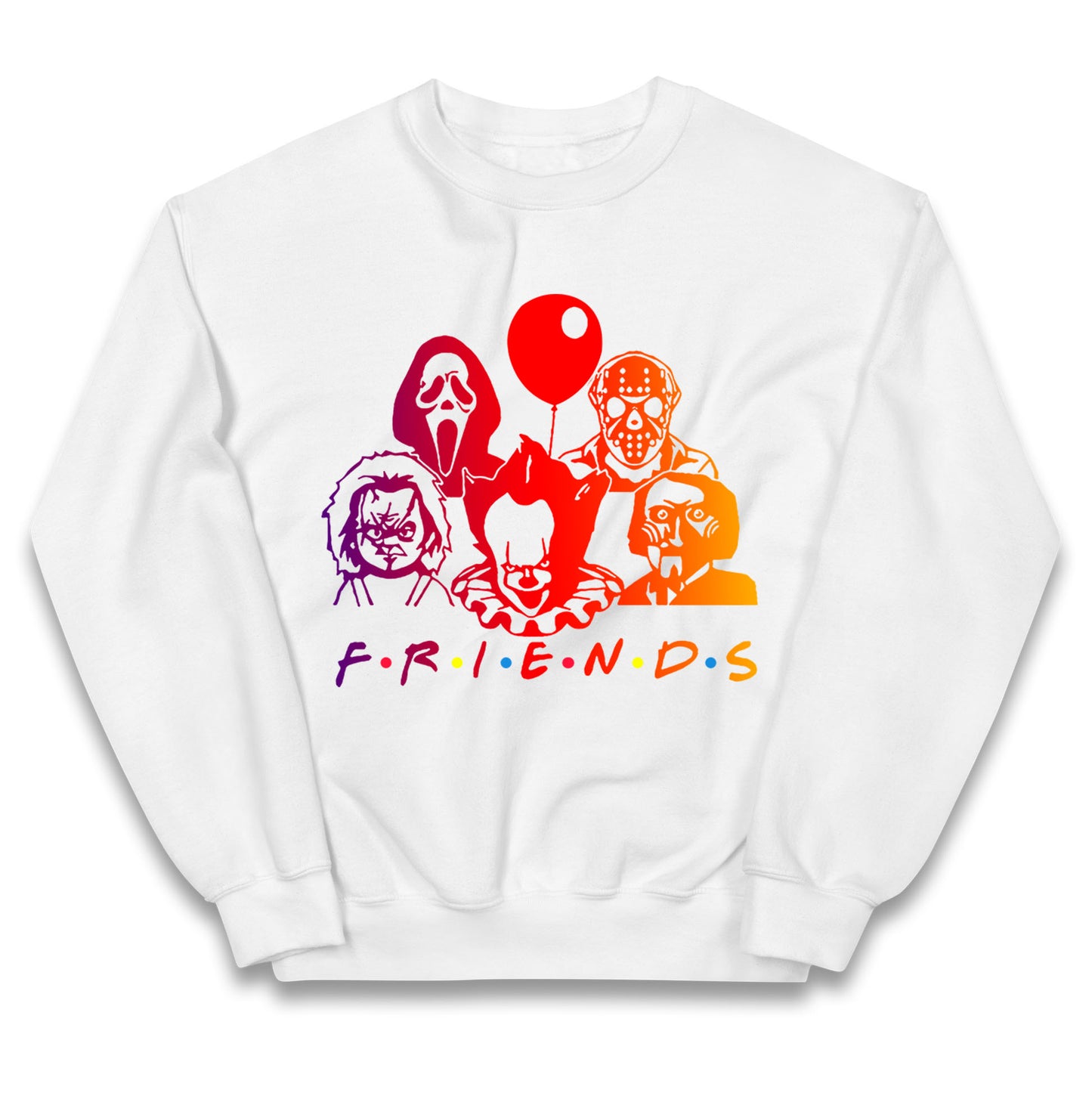 Super Villains Friends Halloween Kids Jumper