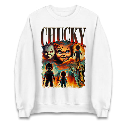 Chucky Doll Halloween Bootleg Unisex Sweatshirt