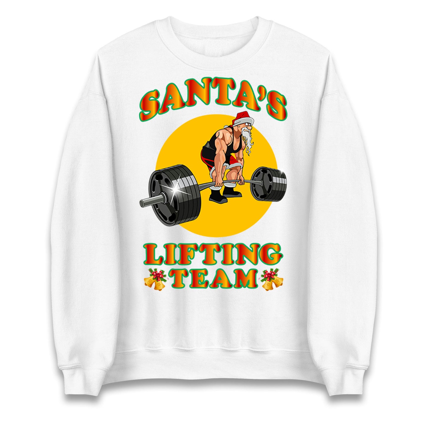 Santas Lifting Team Christmas Jumpers UK