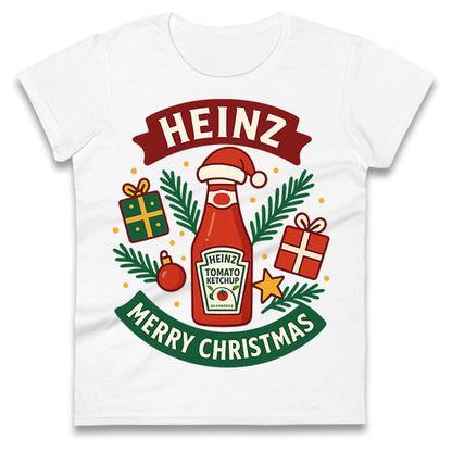 Heinz Christmas Ladies T Shirt 