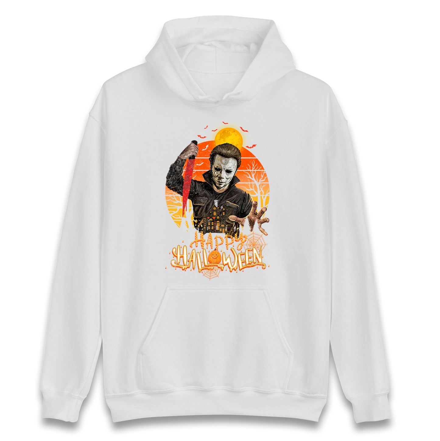 Michael Myers Happy Halloween Unisex Hoodie