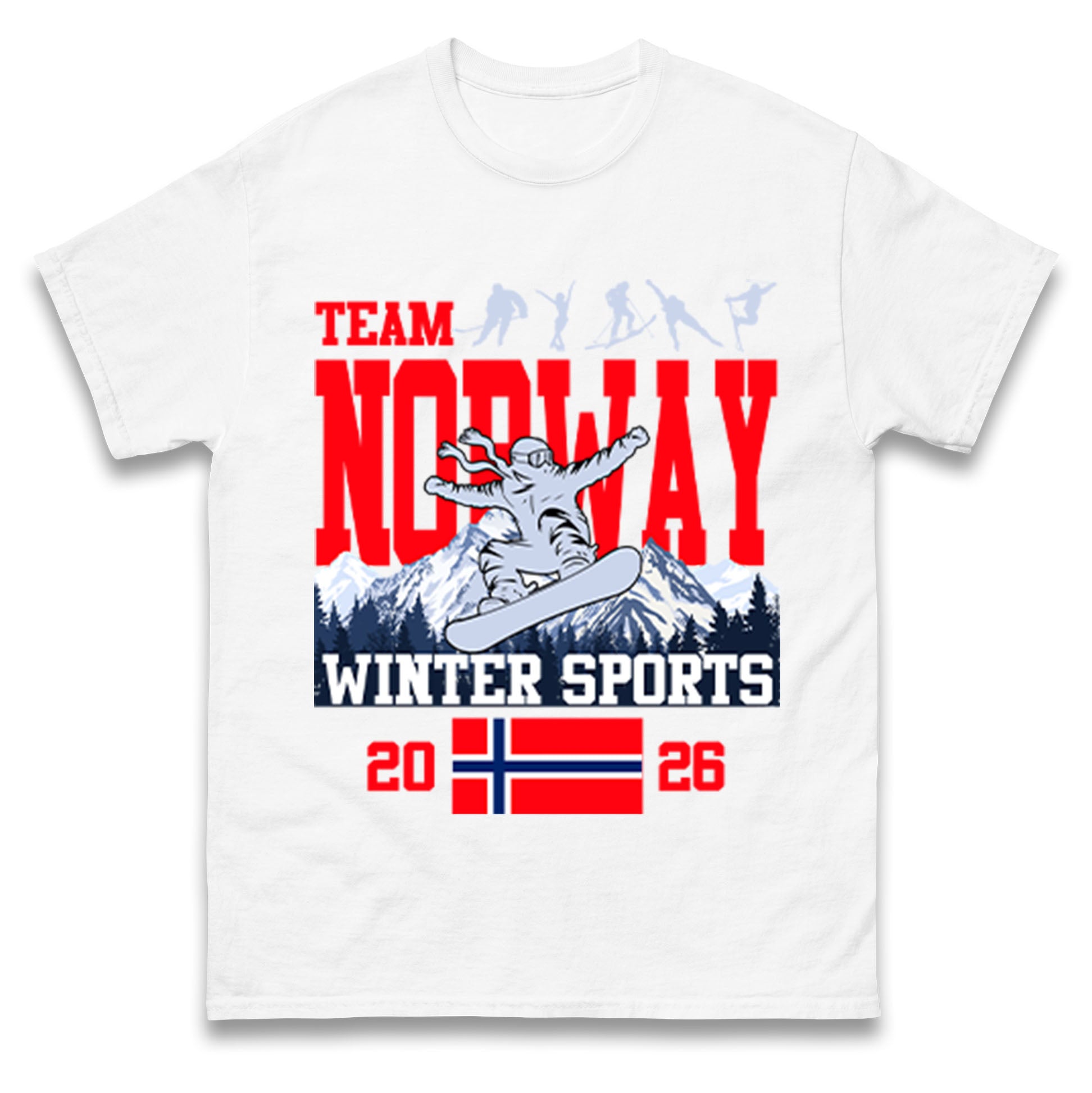 Norwegian Winter Sports T Shirt 