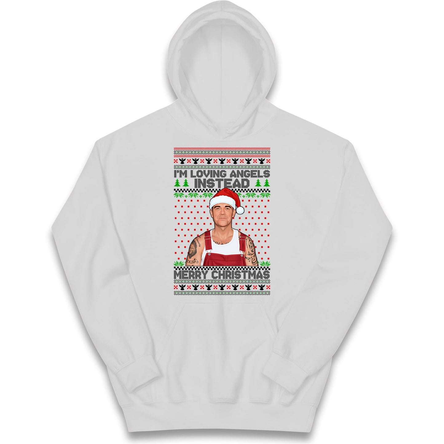 Robbie Williams Christmas Kids Hoodie