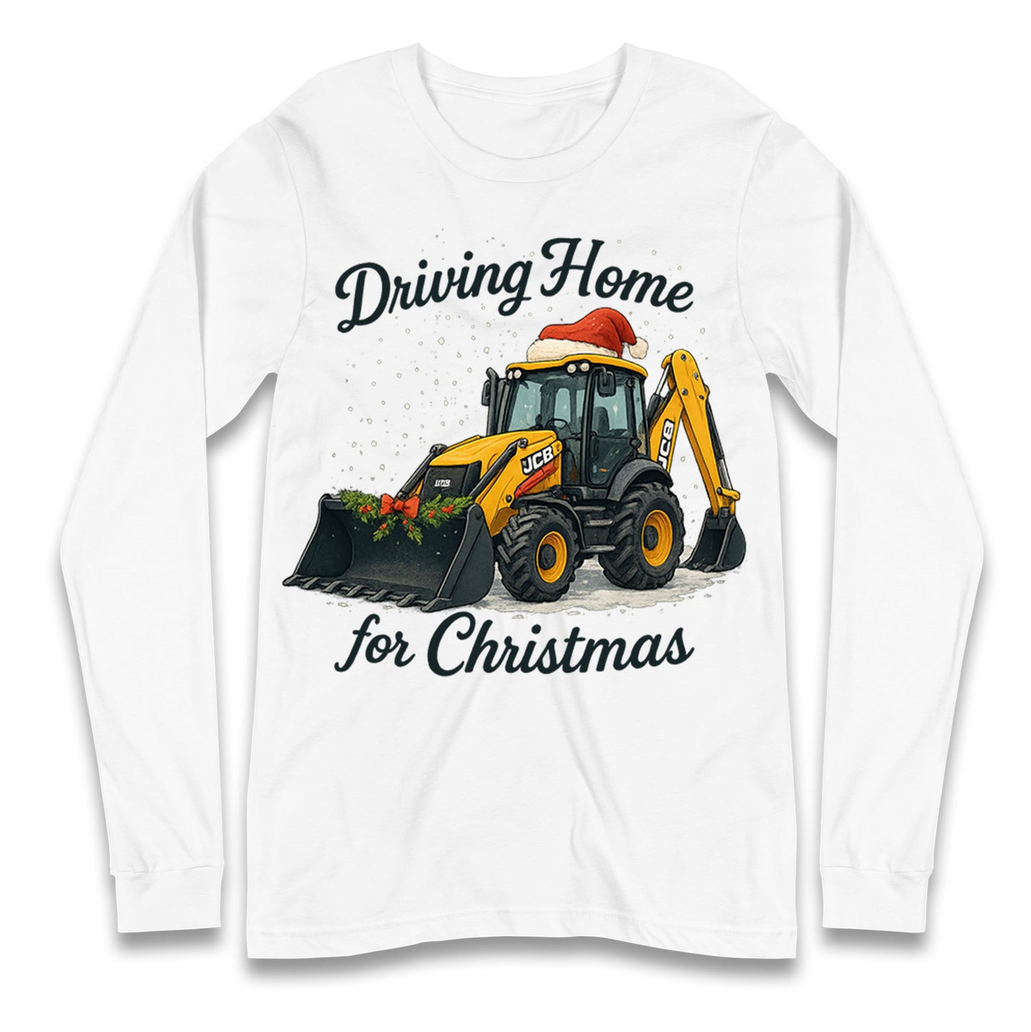 JCB Christmas Longsleeve T Shirt
