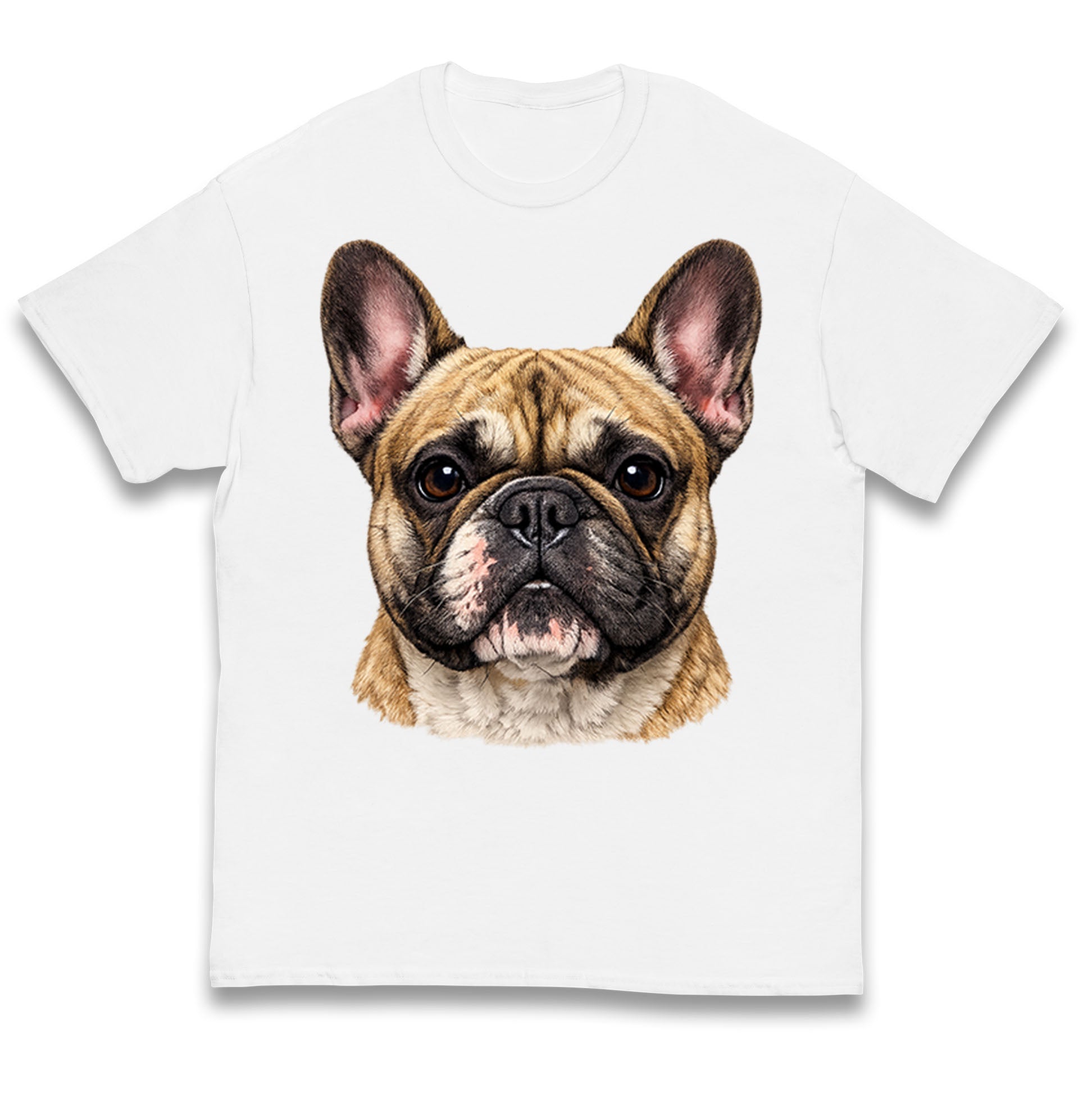 French Bulldog Face Kids T Shirt