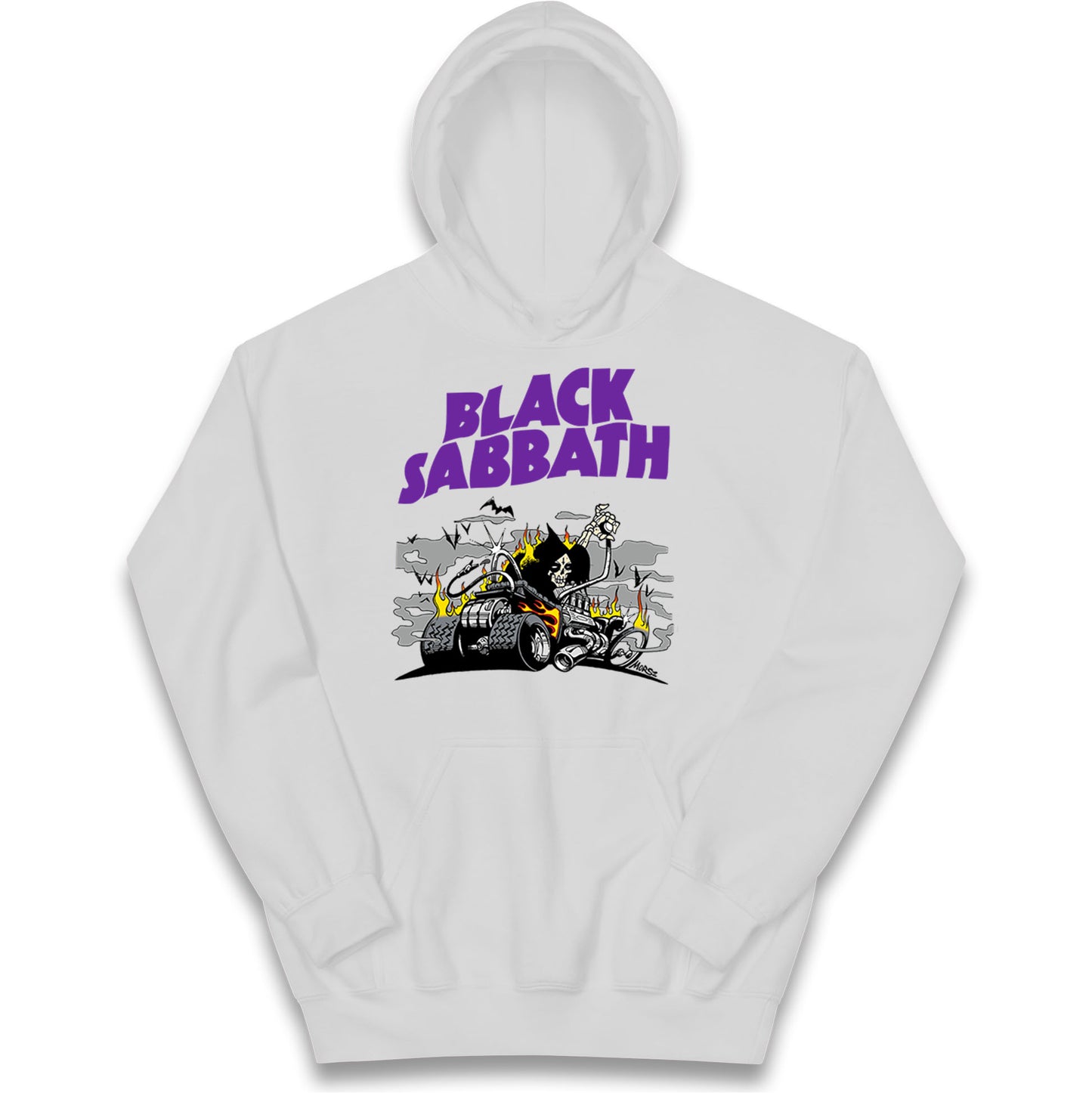Black Sabbath Skellington Kids Hoodie